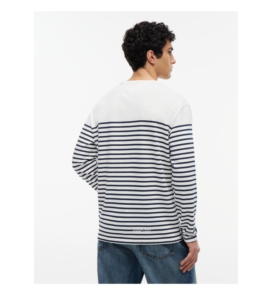 T-Shirt Manches Longues - Rayé