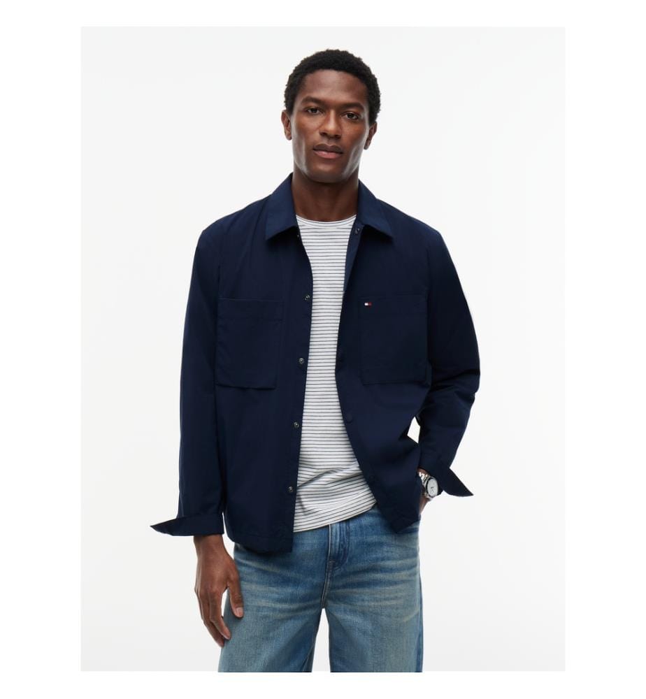 Surchemise Sport Tech Shirt Jacket - Bleu Foncé