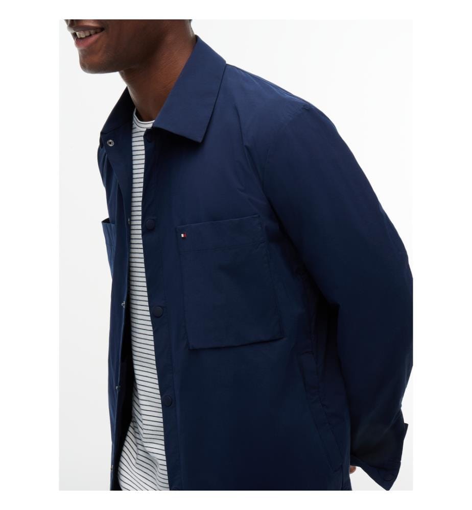 Surchemise Sport Tech Shirt Jacket - Bleu Foncé