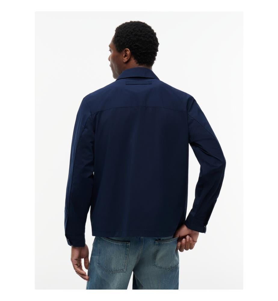 Surchemise Sport Tech Shirt Jacket - Bleu Foncé
