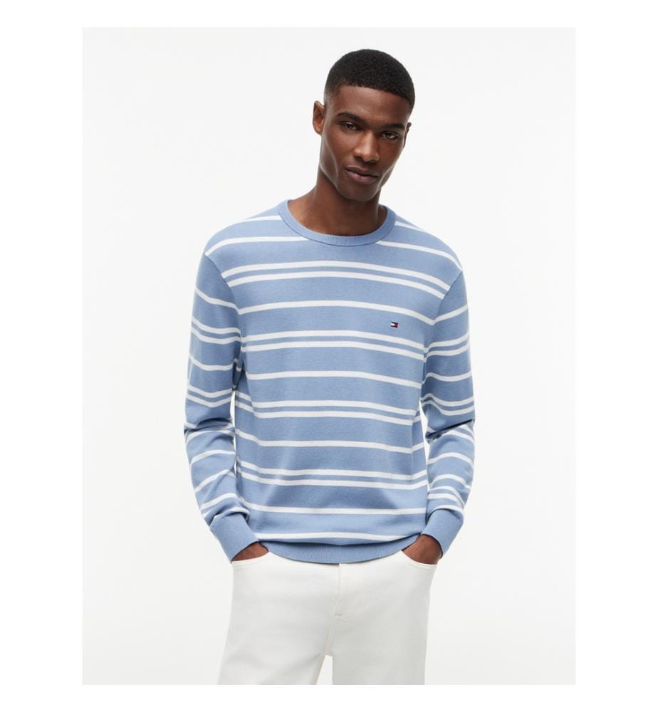 Pullover – Blau & Weiss