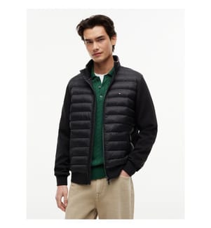 Jacke aus Funktionsstrick – Schwarz