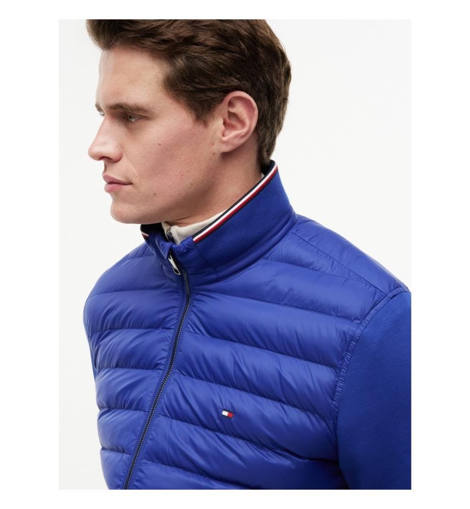 Technische Strickjacke – Blau