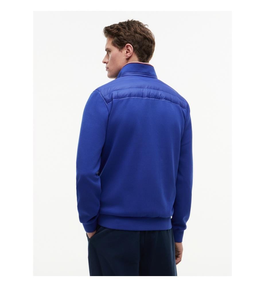 Technische Strickjacke – Blau