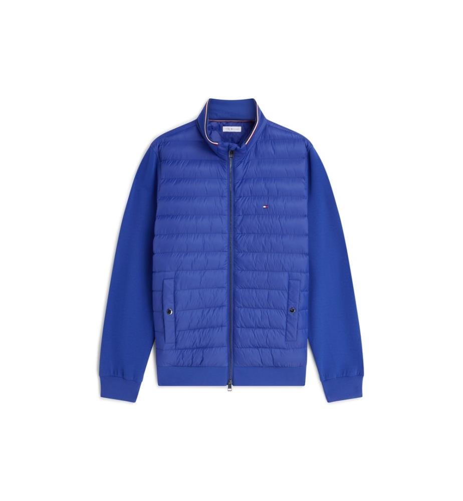 Technische Strickjacke – Blau