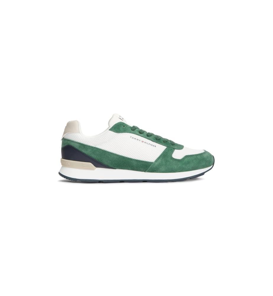 Light Eva Runner Sneakers - Weiss und Grün