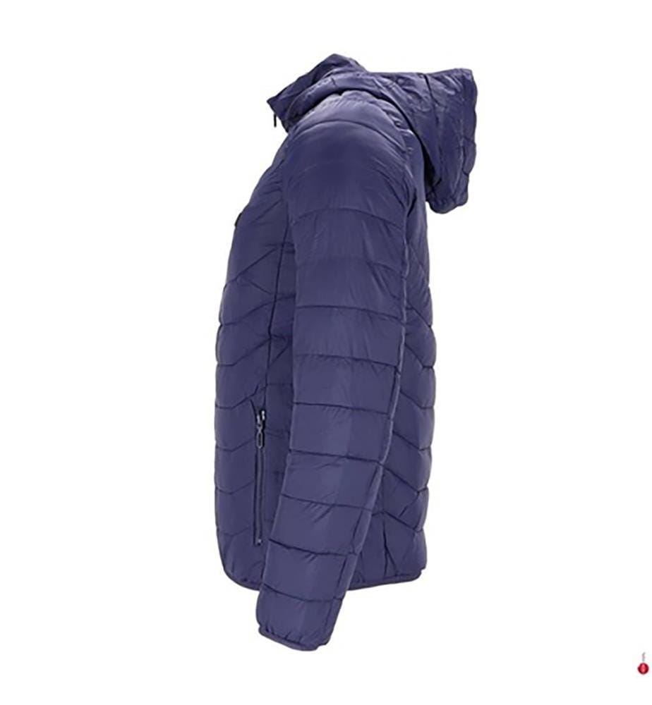 Beheizbare Daunenjacke – Blau