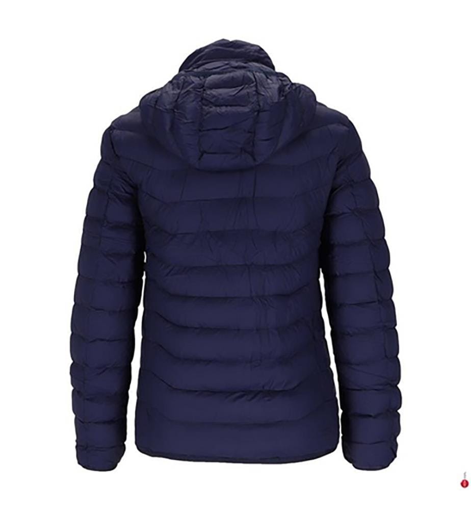 Beheizte Daunenjacke – Blau