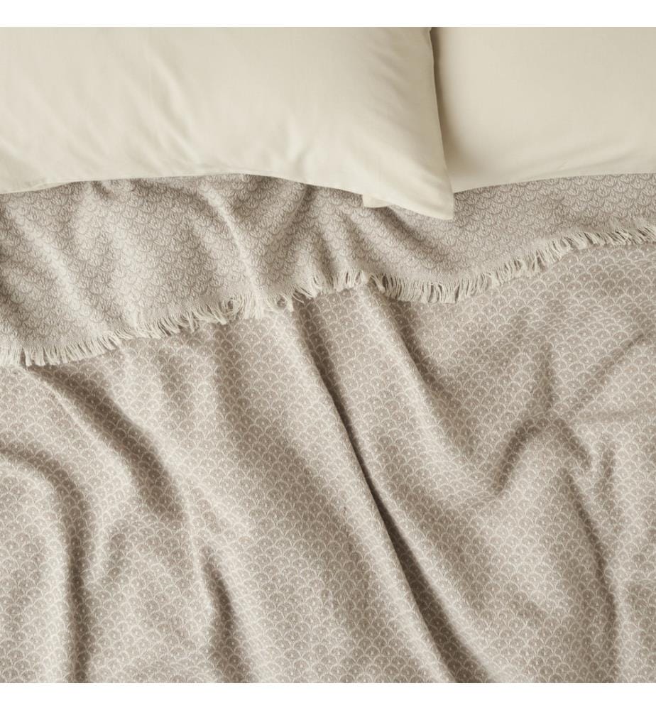 Aloha-Tagesdecke 200 x 230 cm – Beige