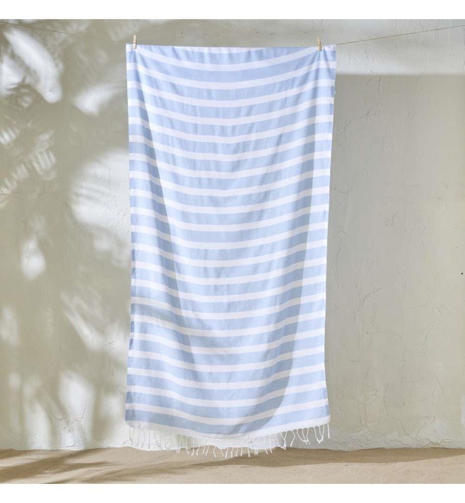 Badetuch Lua 95 x 180 cm – Hellblau
