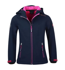 Gilet Trollfjord - Marinblau und Rosa