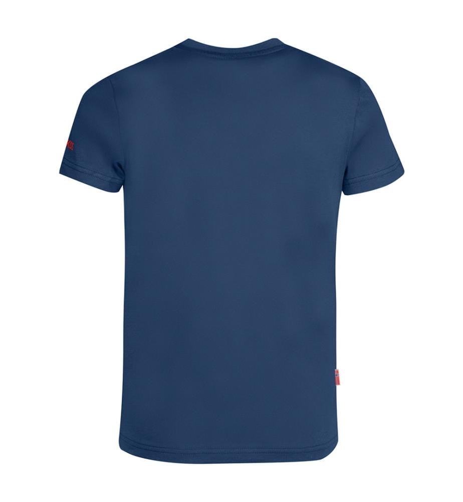 T-Shirt - Marinblau und Dunkelrot