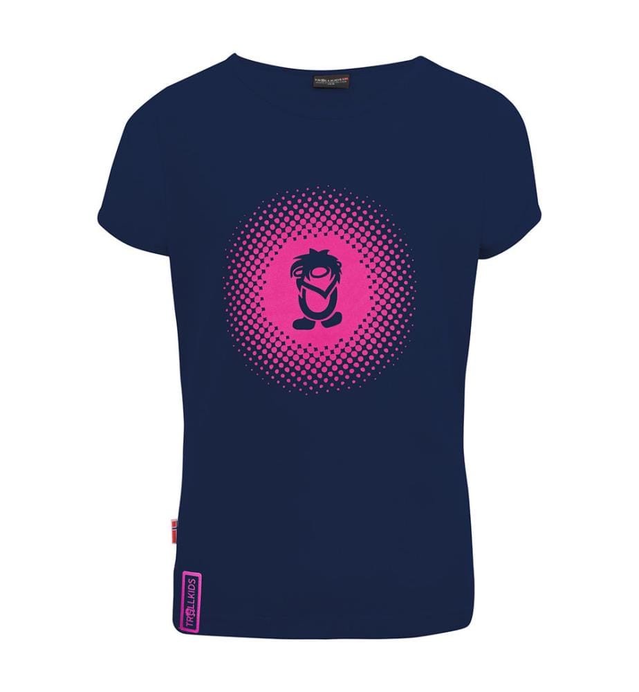 T-Shirt Logo - Navy and Pink