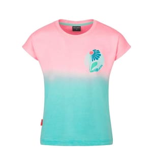 Yttersand Beach UPF30+ T-Shirt - Peony Rose & Aqua