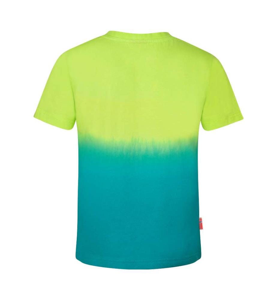 Yttersand Beach UPF30+ T-Shirt - Wild Lime & Sea Green