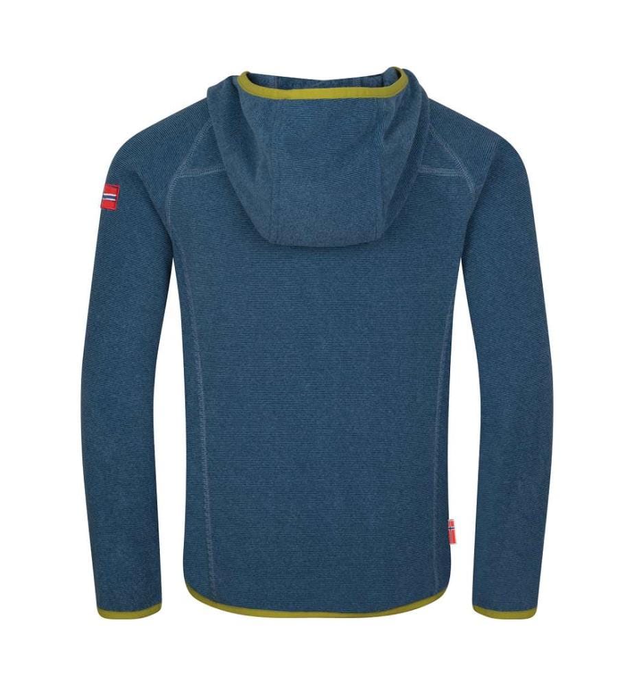 Sandefjord Fleece Jacke - Madeira Blue & Pear Green