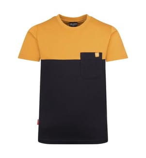 Bergen T-Shirt - mustard and black