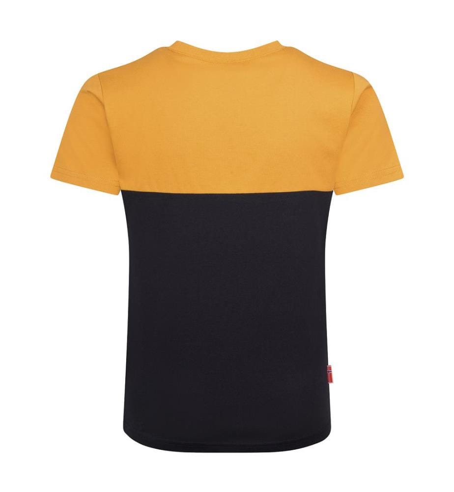 Bergen T-Shirt - mustard and black