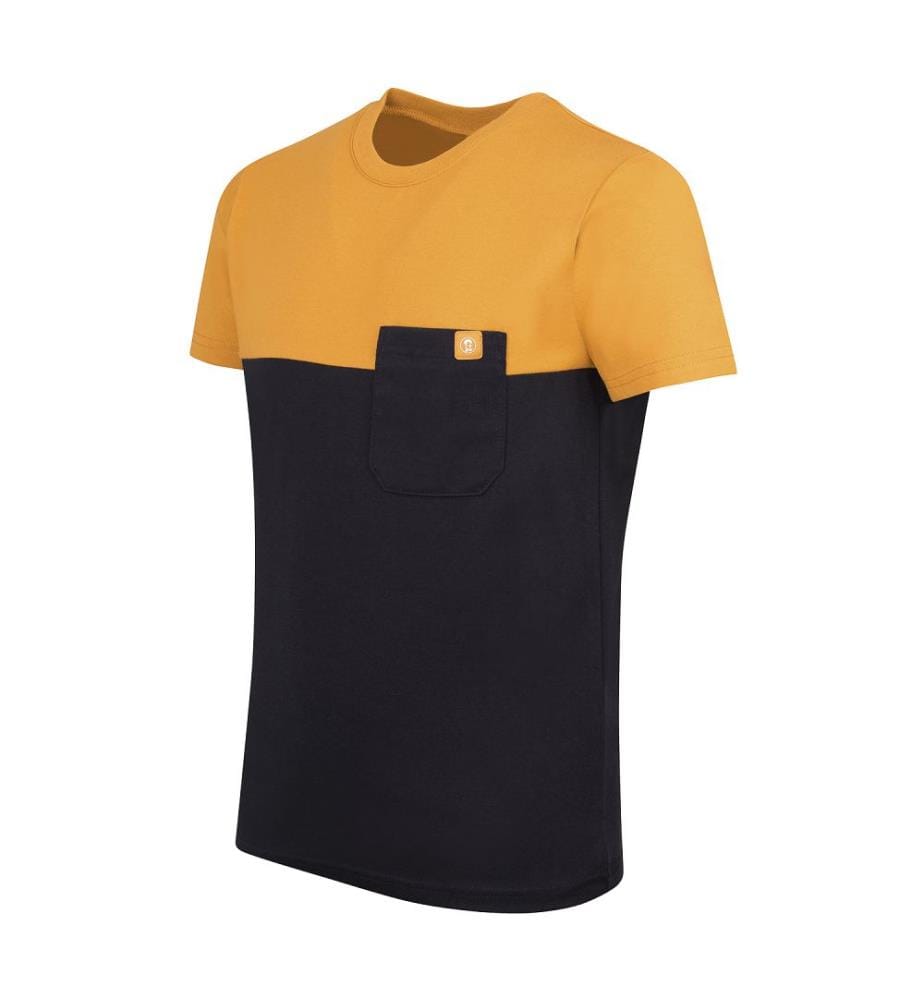 Bergen T-Shirt - mustard and black