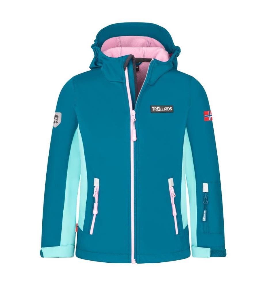Oslofjord Jacket - nordic blue and blue turquoise and wild rose