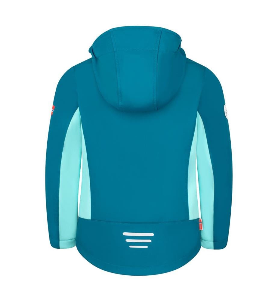 Oslofjord Jacket - nordic blue and blue turquoise and wild rose