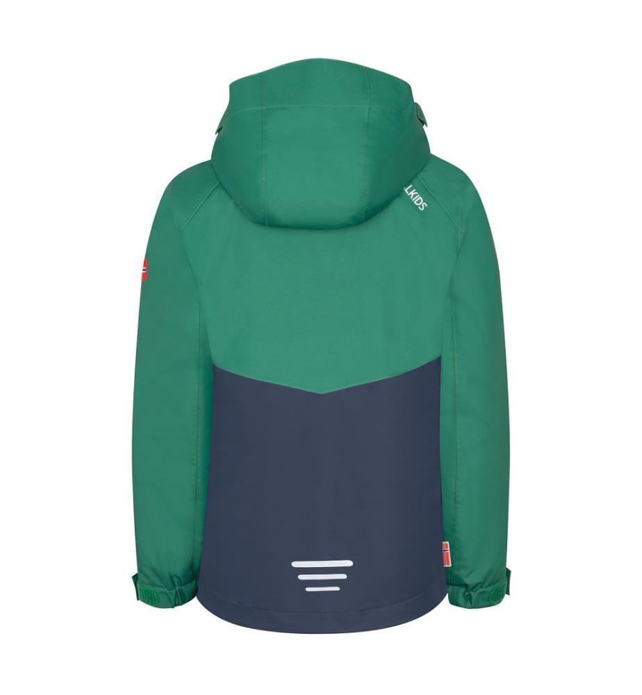 Bryggen 3in1 Jacke - dschungelgrün und marineblau
