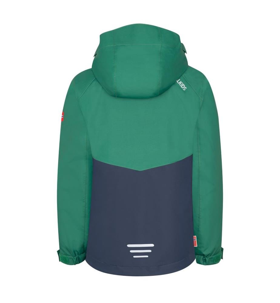 Bryggen 3in1 Jacke - dschungelgrün und marineblau