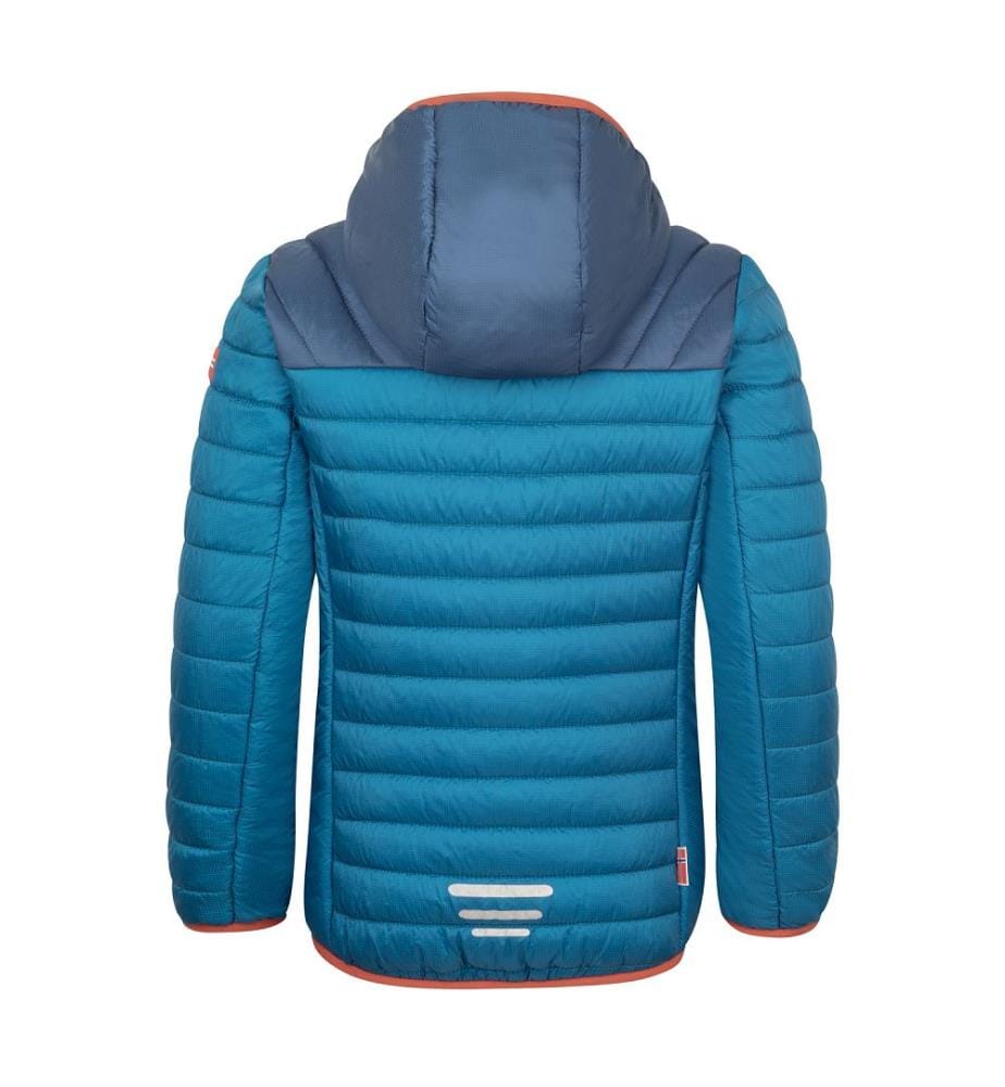 Eikefjord Jacket - summernight blue und mystic blue und red clay und blue coral