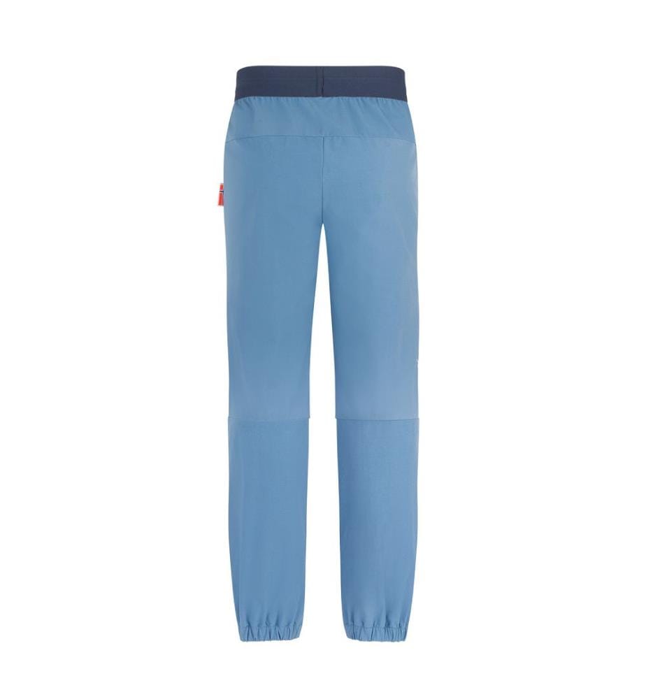 Pantalon Tronfjell - bleuet, marine et brume corail
