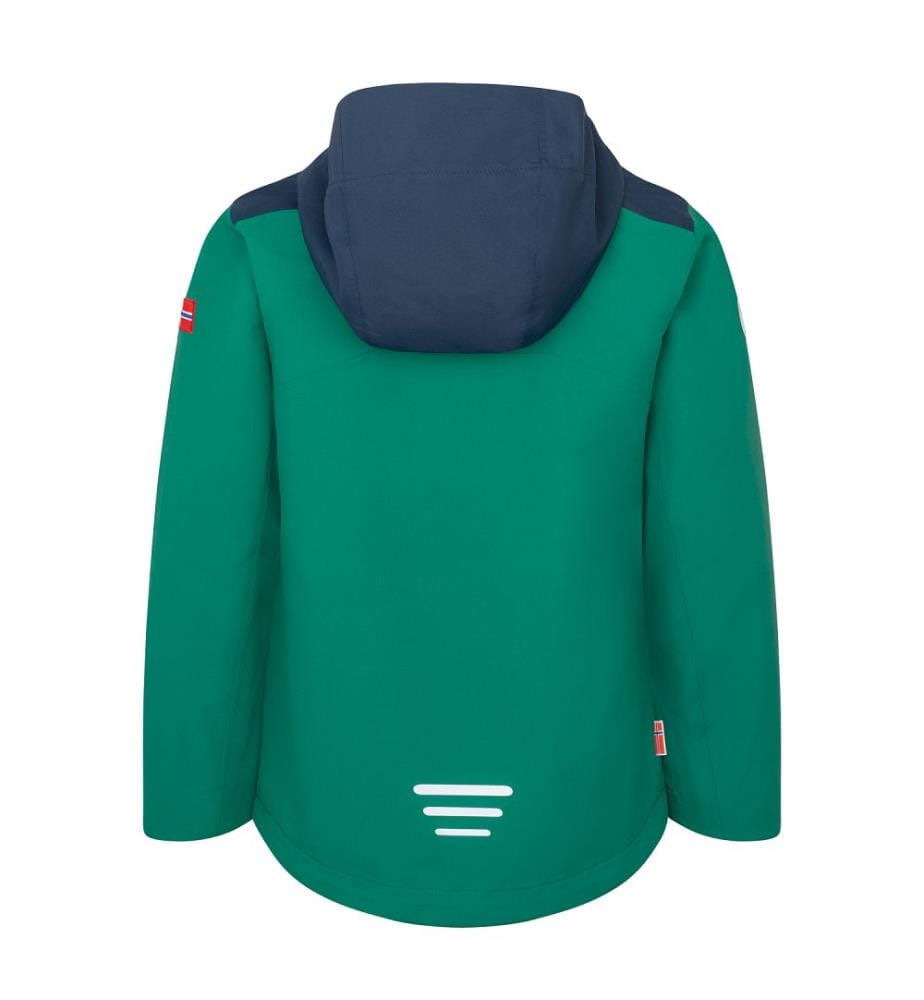 Bergen Jacke - dschungelgrün und marineblau