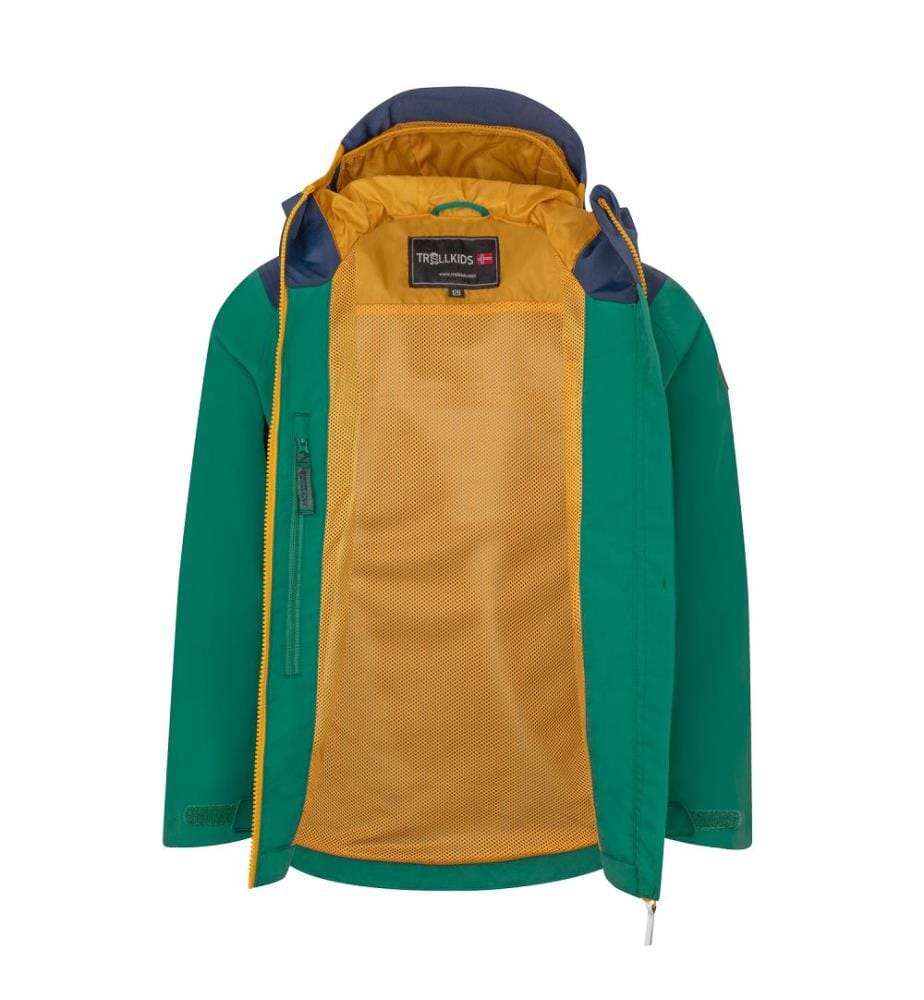 Bergen Jacke - dschungelgrün und marineblau