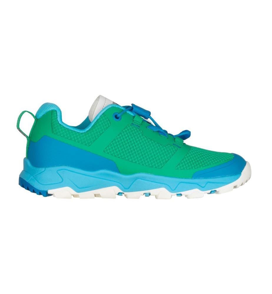 Sandefjord Wanderschuhe XT - smaragdgrün und dynamisch blau-weiss