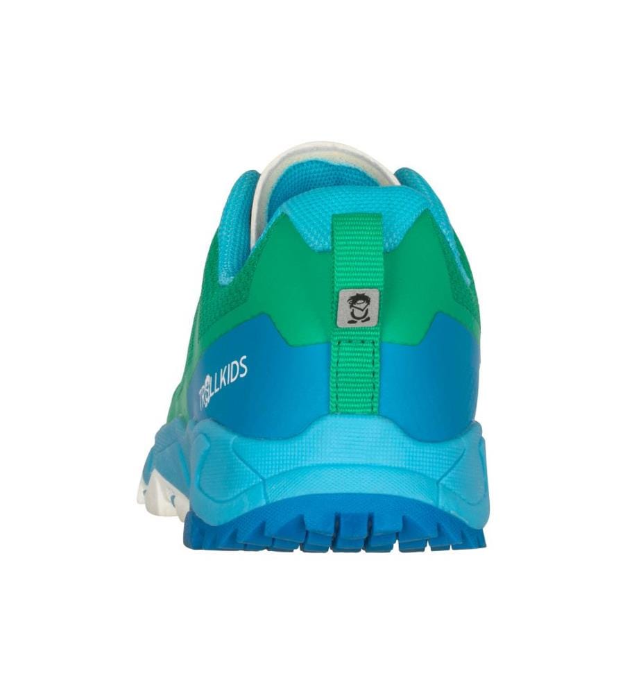 Sandefjord Wanderschuhe XT - smaragdgrün und dynamisch blau-weiss