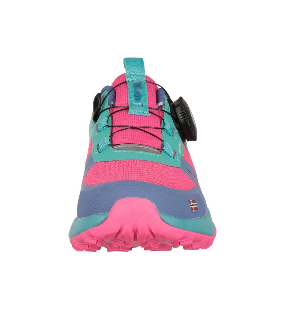 Trollfjord Hiker Shoes Low XT - magenta clair et bleuet et rosée du matin et aigue-marine