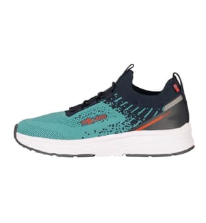 Balestrand Sneakers - Dusty Turquoise & Dark Navy & Glow Orange