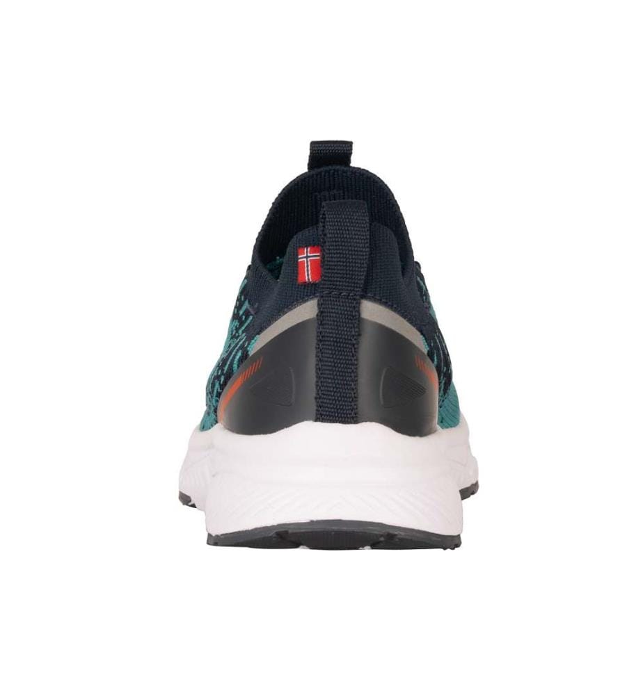 Balestrand Sneakers - Dusty Turquoise & Dark Navy & Glow Orange