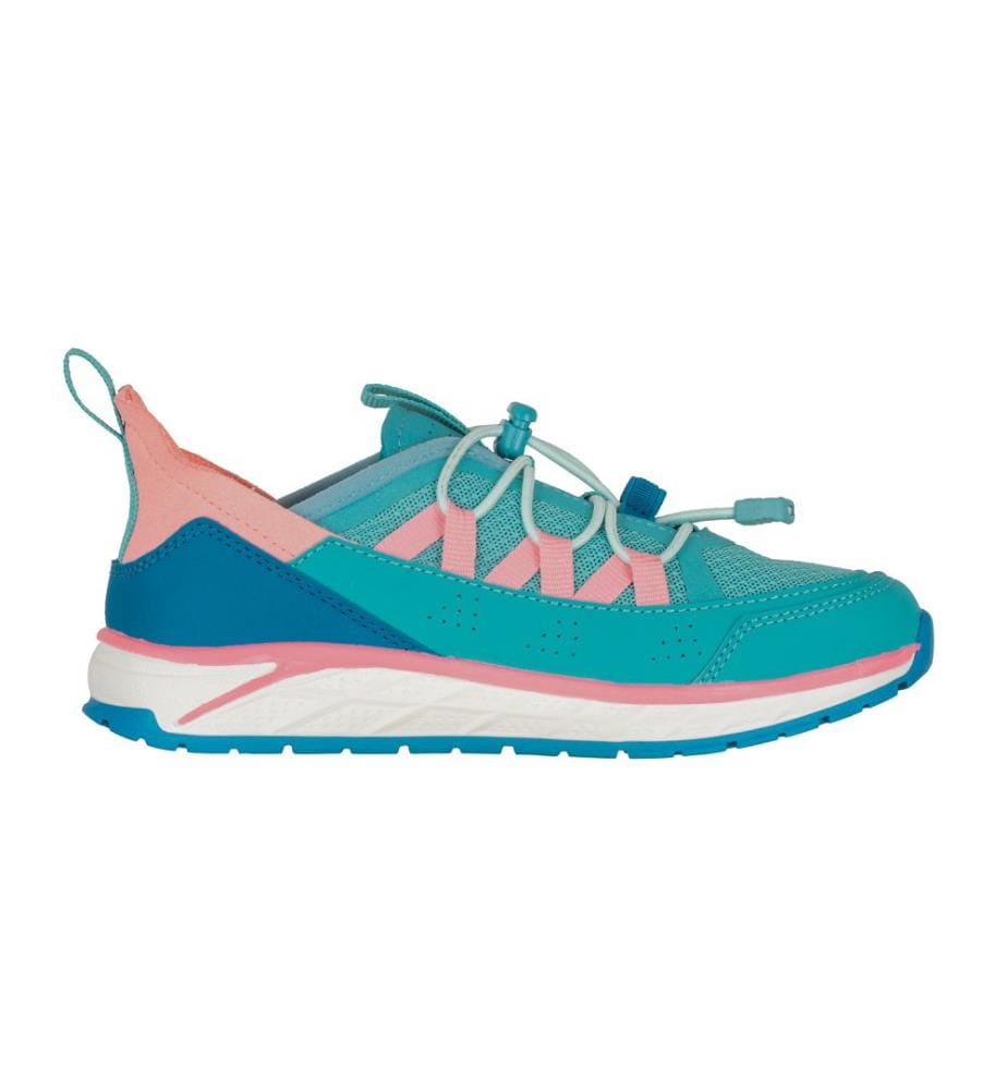 Trondheim Sneaker - aqua haze and harbor blue and peony rose