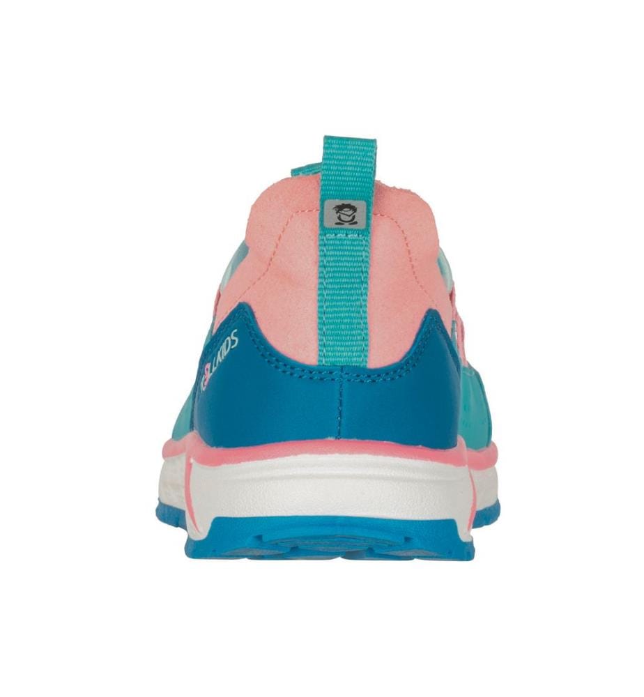 Trondheim Sneaker - aqua haze and harbor blue and peony rose