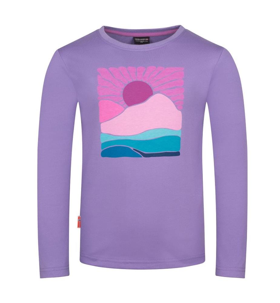 Falketind Longsleeve GOTS - fliederfarben