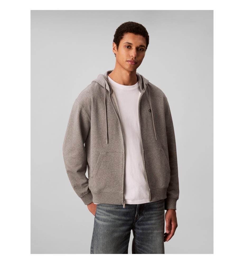 Sweat - Gris chiné moyen