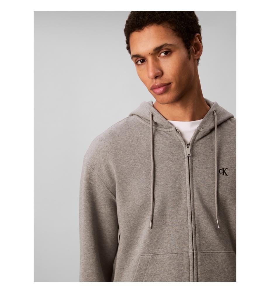 Sweat - Gris chiné moyen
