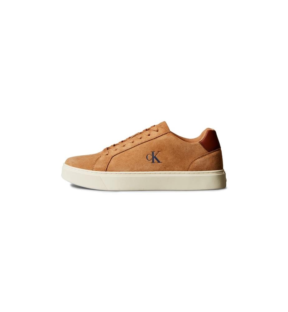 Sneaker aus Wildleder – Beige