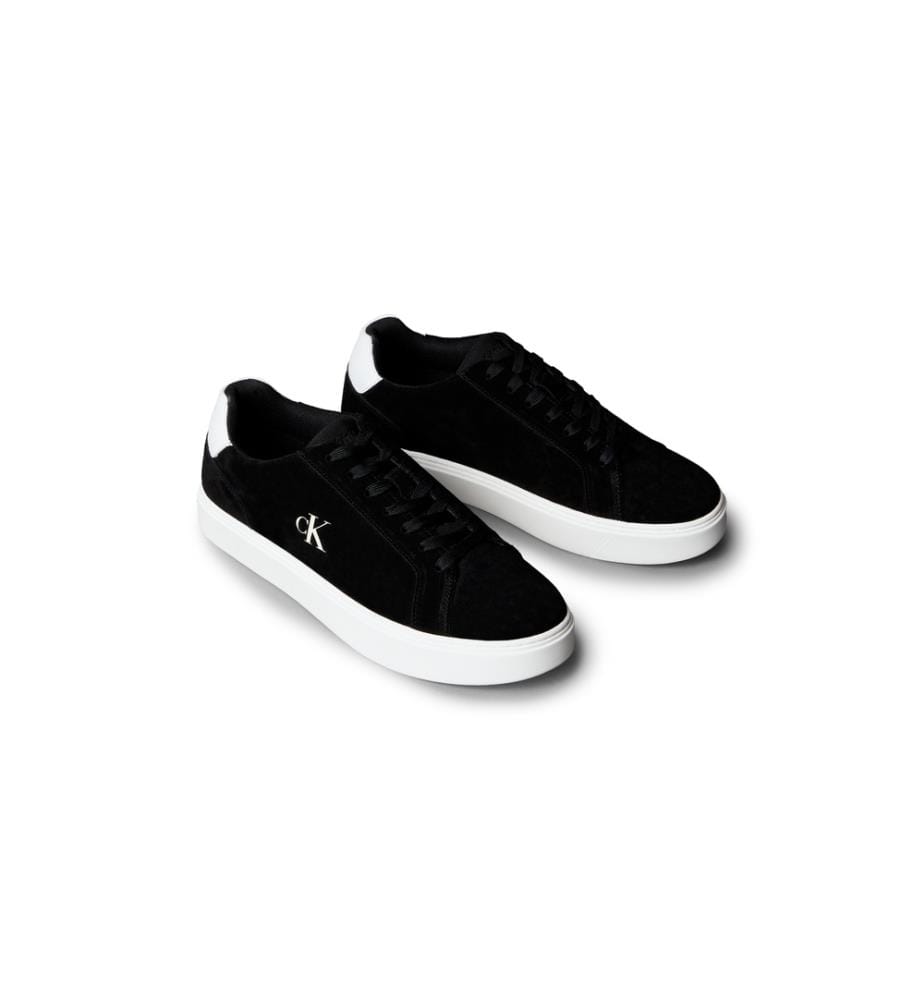 Sneakers aus Wildleder - Schwarz