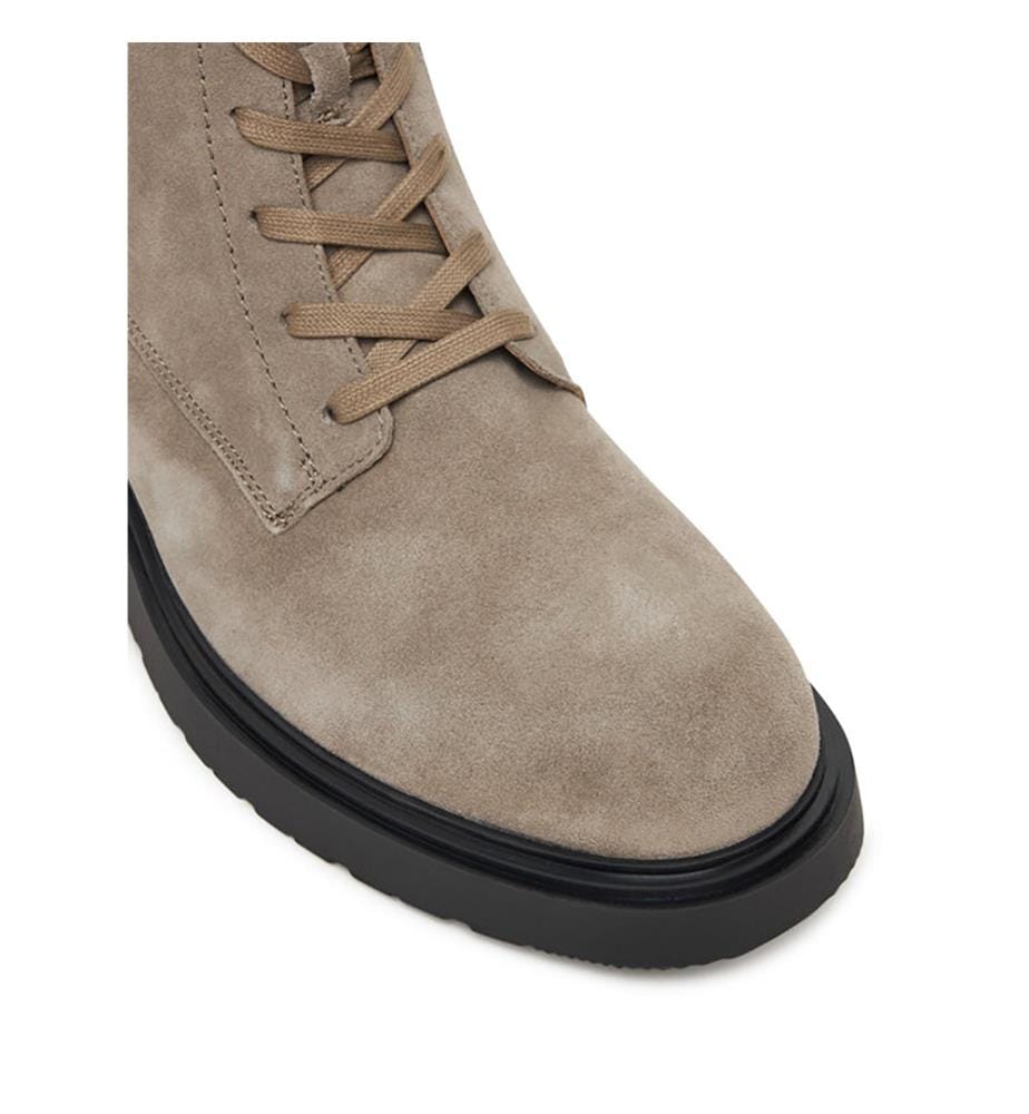 Combat-Stiefeletten - Beige