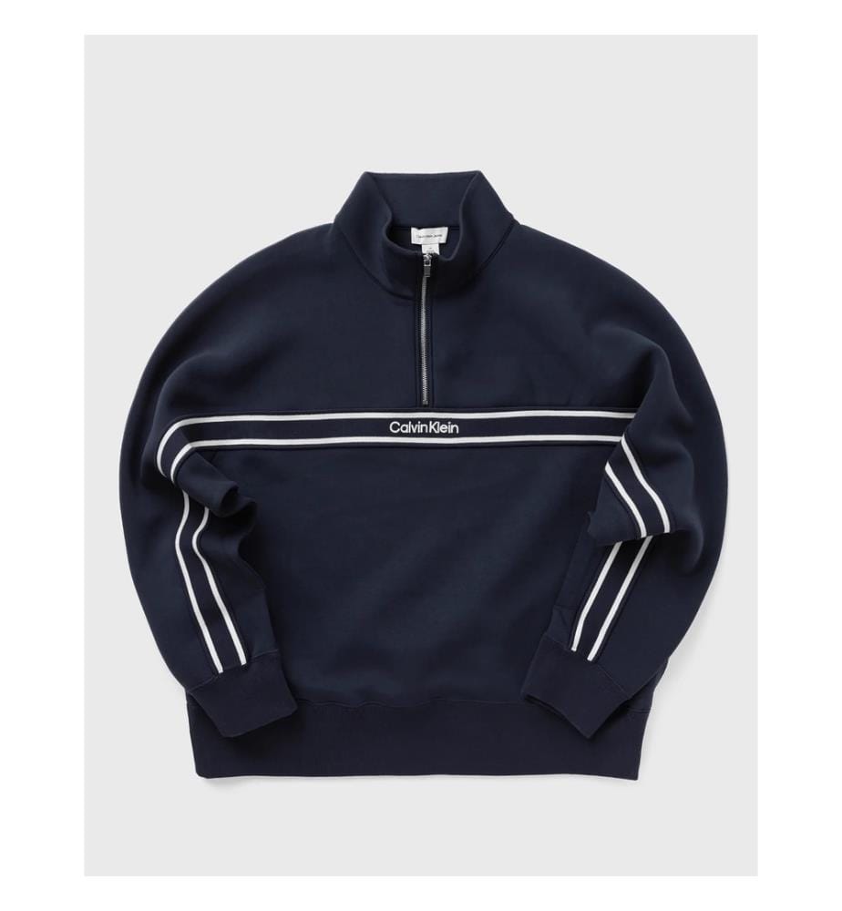 Spacer Stripe Pullover - Dunkelblau