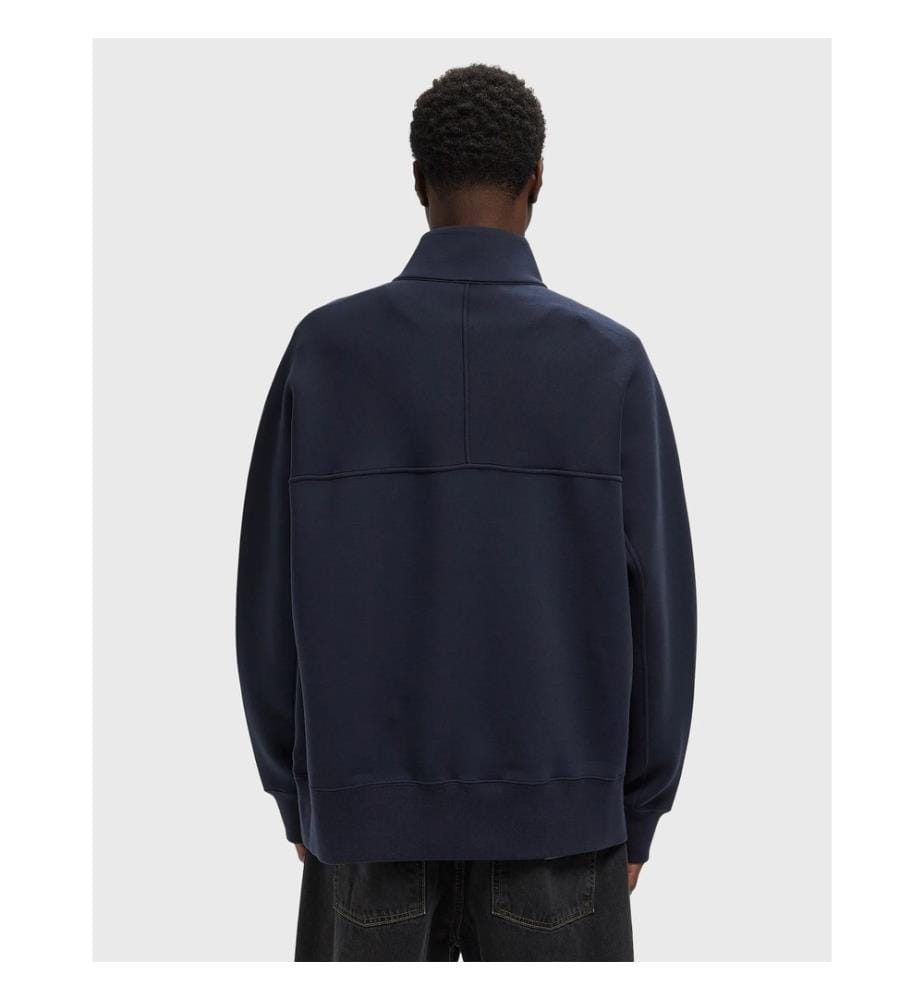 Spacer Stripe Pullover - Dunkelblau