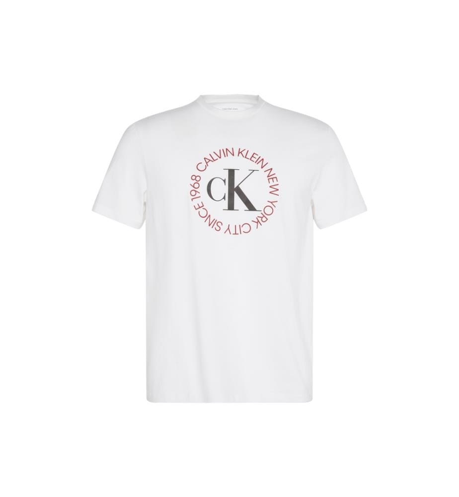 Word Circle Graphic T-Shirt - Weiss