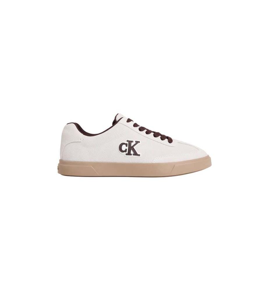 Brooke Sneakers aus Wildleder - Weiss und Bordeaux