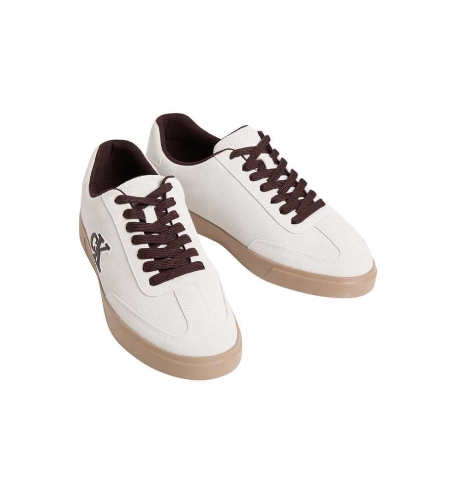 Brooke Sneakers aus Wildleder - Weiss und Bordeaux