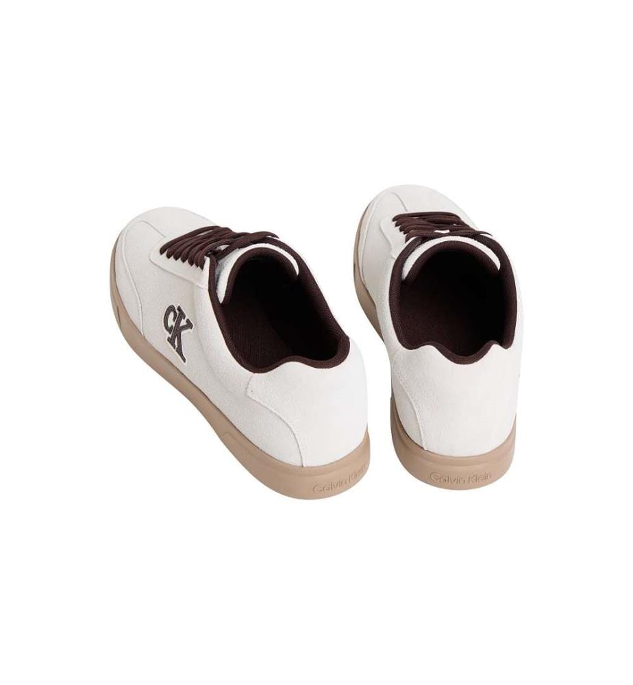 Brooke Sneakers aus Wildleder - Weiss und Bordeaux